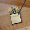 Bernese Mountain Dog Hippie Dawg Sticky Note Holder Refillable Dispenser DAC2458 product image at NuMercy 2