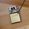 Border Collie Fall Kitchen Pumpkins Sticky Note Holder Refillable Dispenser product image at NuMercy 2