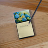 Hydrangeas in Watercolor Sticky Note Holder Refillable Dispenser DAC1578 product image at NuMercy 2