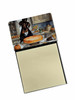 Chocolate Lab Fall Kitchen Pumpkins Sticky Note Holder Refillable Dispenser DAC1790 product image at NuMercy