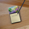 Idaho Syringa in Watercolor Sticky Note Holder Refillable Dispenser DAC1645 product image at NuMercy 2