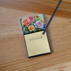 Roses in Watercolor Sticky Note Holder Refillable Dispenser DAC1608 product image at NuMercy 2
