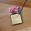 Peonies in Watercolor Sticky Note Holder Refillable Dispenser DAC1594 product image at NuMercy 2