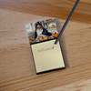 Sheltie Fall Kitchen Pumpkins Sticky Note Holder Refillable Dispenser product image at NuMercy 2