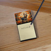 Silky Terrier Fall Sticky Note Holder Refillable Dispenser product image at NuMercy 2