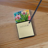 Orchids in Watercolor Sticky Note Holder Refillable Dispenser DAC1555 product image at NuMercy 2
