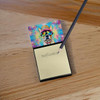French Bulldog Hippie Dawg Sticky Note Holder Refillable Dispenser DAC2508 product image at NuMercy 2