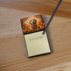 Golden Retriever Fall Sticky Note Holder Refillable Dispenser product image at NuMercy 2