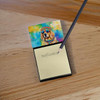 Golden Retriever Hippie Dawg Sticky Note Holder Refillable Dispenser DAC2513 product image at NuMercy 2