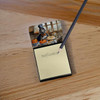 Weimaraner Fall Kitchen Pumpkins Sticky Note Holder Refillable Dispenser product image at NuMercy 2