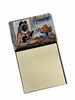 Keeshond Fall Kitchen Pumpkins Sticky Note Holder Refillable Dispenser product image at NuMercy