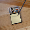 Keeshond Fall Kitchen Pumpkins Sticky Note Holder Refillable Dispenser product image at NuMercy 2