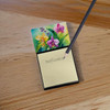 Orchids in Watercolor Sticky Note Holder Refillable Dispenser DAC1564 product image at NuMercy 2