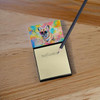 French Bulldog Hippie Dawg Sticky Note Holder Refillable Dispenser DAC2507 product image at NuMercy 2