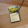 Nebraska Goldenrod in Watercolor Sticky Note Holder Refillable Dispenser DAC1682 product image at NuMercy 2