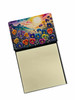 Pansies in Color Sticky Note Holder Refillable Dispenser product image at NuMercy