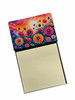 Dahlias in Color Sticky Note Holder Refillable Dispenser product image at NuMercy