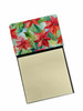 Poinsettias in Watercolor Sticky Note Holder Refillable Dispenser product image at NuMercy