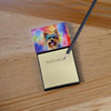 Yorkshire Terrier Hippie Dawg Sticky Note Holder Refillable Dispenser DAC2579 product image at NuMercy 2