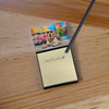 Yellow Labrador Hippie Dawg Sticky Note Holder Refillable Dispenser DAC2530 product image at NuMercy 2