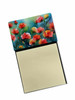 Ohio Scarlet Carnations in Watercolor Sticky Note Holder Refillable Dispenser DAC1698 product image at NuMercy