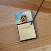 Dachshund Hippie Dawg Sticky Note Holder Refillable Dispenser DAC2498 product image at NuMercy 2