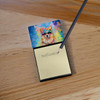 Pomeranian Hippie Dawg Sticky Note Holder Refillable Dispenser DAC2541 product image at NuMercy 2
