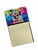 Pomeranian Hippie Dawg Sticky Note Holder Refillable Dispenser DAC2537 product image at NuMercy