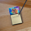 Pomeranian Hippie Dawg Sticky Note Holder Refillable Dispenser DAC2540 product image at NuMercy 2