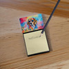 Beagle Hippie Dawg Sticky Note Holder Refillable Dispenser product image at NuMercy 2