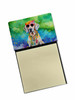 Weimaraner Hippie Dawg Sticky Note Holder Refillable Dispenser DAC2565 product image at NuMercy