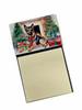 German Shepherd Cozy Christmas Sticky Note Holder Refillable Dispenser product image at NuMercy