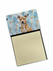 Fawn American Staffordshire Terrier Coworker Watercolor Sticky Note Holder Refillable Dispenser product image at NuMercy