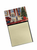 Lhasa Apso Cozy Christmas Sticky Note Holder Refillable Dispenser product image at NuMercy