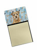 Wheaten Border Terrier Coworker Watercolor Sticky Note Holder Refillable Dispenser product image at NuMercy