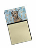 Grizzle and Tan Border Terrier Coworker Watercolor Sticky Note Holder Refillable Dispenser product image at NuMercy