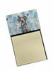 Steel Gray Wirehaired Pointing Griffon Coworker Watercolor Sticky Note Holder Refillable Dispenser product image at NuMercy