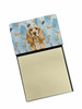 Buff Cocker Spaniel Coworker Watercolor Sticky Note Holder Refillable Dispenser product image at NuMercy