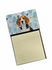 Beagle Coworker Watercolor Sticky Note Holder Refillable Dispenser product image at NuMercy