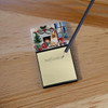 Pomeranian Cozy Christmas Sticky Note Holder Refillable Dispenser DAC2722 product image at NuMercy 2