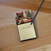 Finnish Spitz Cozy Christmas Sticky Note Holder Refillable Dispenser product image at NuMercy 2