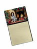 English Springer Spaniel Cozy Christmas Sticky Note Holder Refillable Dispenser product image at NuMercy