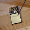 Saint Bernard Cozy Christmas Sticky Note Holder Refillable Dispenser product image at NuMercy 2