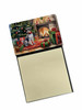 Schnauzer Cozy Christmas Sticky Note Holder Refillable Dispenser product image at NuMercy