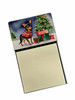 Miniature Pinscher Cozy Christmas Sticky Note Holder Refillable Dispenser DAC2706 product image at NuMercy