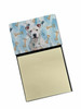 White American Staffordshire Terrier Coworker Watercolor Sticky Note Holder Refillable Dispenser product image at NuMercy