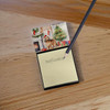 Otterhound Cozy Christmas Sticky Note Holder Refillable Dispenser DAC2718 product image at NuMercy 2