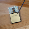 Rottweiler Coworker Watercolor Sticky Note Holder Refillable Dispenser product image at NuMercy 2