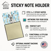 Dalmatian Coworker Watercolor Sticky Note Holder Refillable Dispenser product image at NuMercy 3