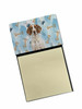 Liver and White Pointer Coworker Watercolor Sticky Note Holder Refillable Dispenser product image at NuMercy